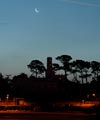 La Lune, les Pliades et le Minaret