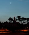 The Moon, the Pleiades and the Minaret