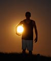 Playing basketball with the Moon