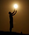 Playing basketball with the Moon