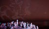 Rochers sous les étoiles en 3D