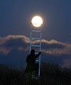 A ladder to reach the Moon