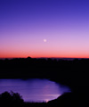 The Moon, Jupiter and Mercury