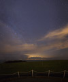 The South England Coast light pollution and Cassiopeia