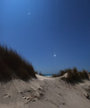 The dunes under the Moonlight