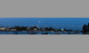 Large panorama of Bénodet seen from Sainte-Marine