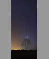 Venus and Jupiter 3° apart