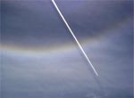 In the sky