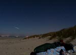 Brittany coast under stars