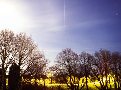 ISS betwenn Orion and the Moon