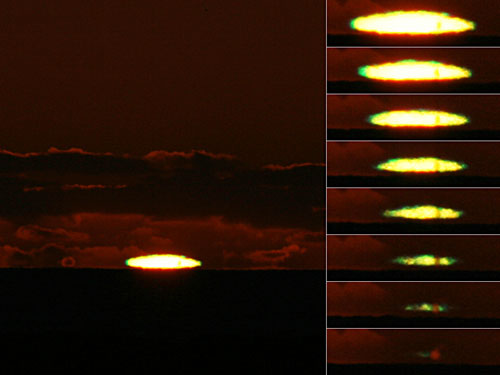 The true green flash