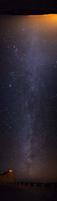 From Cygnus to Canis Major