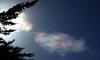 Nacreous clouds