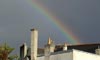 Chimney and rainbow