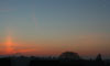 Sun Pillar and Venus