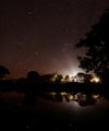 Orion over the river