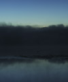 The Moon and Mercury are reflecting on the water