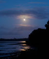 Partial lunar elipse on August 16, 2008