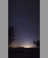 Spring equinox zodiacal light 