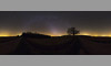 The arch of the Milky Way and the zodiacal light