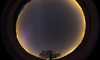 The arch of the Milky Way and the zodiacal light