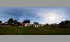 22° halo and parhelic cricle