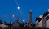 Le phare d'Eckmühl à l'aube