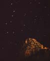 Circumpolar star trails above the Baou de St Jeannet