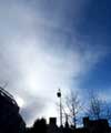 Circumzenithal arc in a cumulonimbus