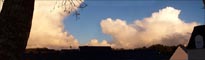 Cumulonimbus orangés