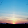 Long sun pillar