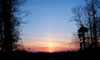 Long sun pillar