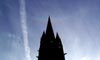 Un arc circumznithal et la cathdrale de Quimper