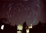 Filés d'étoiles et ciel profond