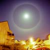 Magnifique halo lunaire