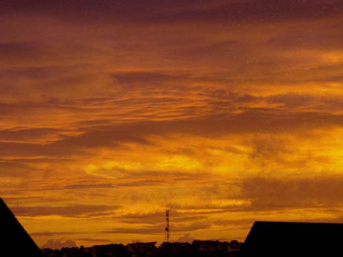 Coucher de Soleil impressionnant