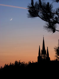 June 8th, 2005 Moon-Venus conjunction