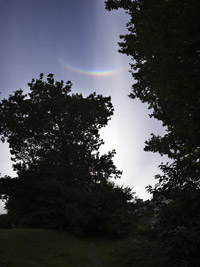 Un arc circumznithal pour le barbecue