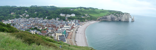 Panorama d'Etretat