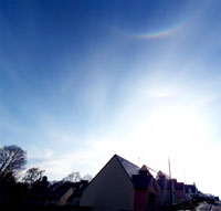 Complex solar halo